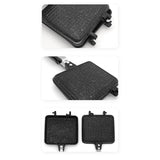 HAEGER-Grilled Sandwich Panini Maker,Toast Bread Breakfast Machine,Hot Sandwich Pan,Nonstick Aluminum Removable Flip Frying Pan