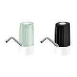 2Set Electric Water Bottle Pump Barreled Water Drinking Water Dispenser USB Charge Water Pump for 4.5-19L,Green & Black