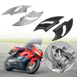 2Pcs Motorcycle CNC Front Blade Driver Foot Pedals Floorboards For Harley Touring FL FLD 1986-2015 Models