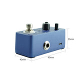 M-VAVE DIG PITCH Guitar Effect Pedal with True Bypass &amp; LED-indicator Light 9 Pitch Sh-ift Types Zinc Alloy Shell Mini Type