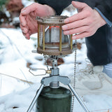 Portable Gas Stove Heater Winter Gas Heater Camping Stove Accessories for Winter Outdoor Camping Fishing Backpacking