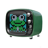 2022 NEW NEW NEW 2022 QI Portable Bluetooth Speaker Pixel Art Creation LED Light Sign Decorations Unique Gift For Girl Boy Gift