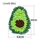Pet Dog Snuffle Mat Nose Smell Training Sniffing Pad Slow Feeding Bowl Food Dispenser Relieve Stress Sunflower Puzzle Drop ship