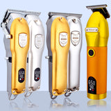 Electric Hair Clipper Rechargeable Low Noise Hair Trimmer Hair Cutting Machine Beard Shaver Trimer For Men Barber Hair Shaving