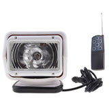 35W Xenon HID Remote Control Spotlight Truck Car Boat Search Light White
