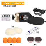 8500r mini Upgraded Version Car Electric Polisher Cleaning and Polishing Waxing Machine Automobile Surface Scratch Repair Tool