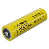 NITECORE F21i 18W USB-C Dual Way Fast Charger + NL2150HPi 21700 Battery 5000mAh 3.6V 18Wh Flashlight battery