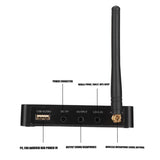 Wireless Handheld Microphone System Professional FM VHF Wireless Dynamic Microphone for Home Karaoke Meeting Party Wedding