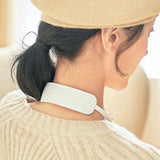 USB Charging Hand Warmer Portable Neck Hand Warmer Double-Sided Heating Hand Warmer Mini Mobile Power Bank (White)