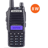 Baofeng UV-82 Walkie Talkie Real 8W Portable Radio Dual PTT Two-way Radio Vhf Uhf Amateur Radio Receiver UV82 Better than UV5R