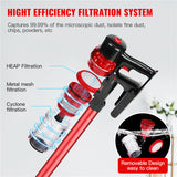 Strong Suction Cordless Vacuum Cleaner Robot Portable Handheld Vacuum Cleaner for Home Car Pet Hair Carpet Hard Floor Smart Home