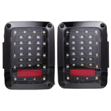 1 Pair Useful Multifunctional Durable Modified Light Car Tail Lamp Jeep Taillight