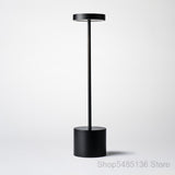 LED Bar Table Lamps Modern Restaurant Dinner Stand Light Fixtures Chargeable Portable Battery Desk Lamp Dining Room Home Decor
