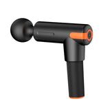 1pcs Black Mini Low Noise Profession Massage Gun Body Muscle Deep Fascia Massager Muscle Pain Relaxation Slimming Shaping