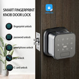 Biometric Fingerprint Smart Door Lock Keyless Entry Front Door Locks Wifi Electronic Keypad Unlock For Home Office Safe 지문 잠금 장치