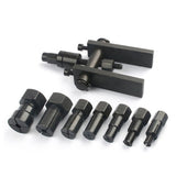 10 PCS Steel 2-jaw Bearing Puller Motorcycle Bearing Remover Bearing Extractor Puller Motorcycle Repairs Set with Storage Box