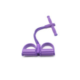 4 Tube Tension Trainer Elastic Rope Leg Tension Rope  Tension Resistance Yoga Sit-up Aids Good Helper For Body Shaping