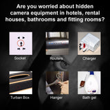 Mini Anti-spy camera Metal detector S100 infrared gps detector Anti-eavesdropping Multi-Functional Alarm Sensor Detector camera