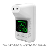 Forehead Thermometer Digital Non Contact Temperature Gun Infrared Wall Mount K3X Instant Accurate Reading For Adult Fever