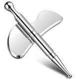 Stainless Steel IASTM Therapy Massage Tools Deep Tissue Massage Fascia Recovery Muscle Massager Acupuncture Pen Gua Sha Scraper
