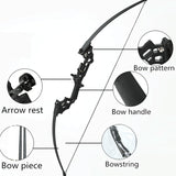 Powerful Archery  Bow 35-40lbs Professional Hunting Bow Archery Suit for Outdoor Hunting Shooting Practice Arrows Accessories