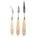 10pcs/set Stainless Steel Painting Palette Knife Oil Paint Spatula Scraper for Artist Acrylic Paintings Tools