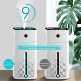 Humidifier USB Rechargeable Creative Mute Spray For Home Bedroom Dormitory Purify The Air Colorful Lights