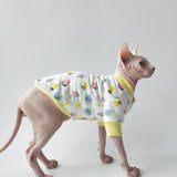 Hairless Cat Clothes Warm Cotton Cat  Sphinx Devon Cat Clothes Soft Skin-friendly Cat Coats Cat Accessories Cat Supplies