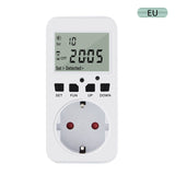 KT028 Digital Timer Switch Electronic 9Hour Programmable Timing Socket EU UK US FR Plug Outlet Kitchen Appliance Time Control