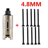 Lock Core Heavy Puller Tool Ellipse Lock Cylinder Remover Tool Set for Professional Locksmith