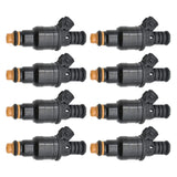 8 Pieces Vehicle Fuel Injectors Nozzle Set Fits for Volvo 240 244 245 740 745 940 0280150734 Parts Fuel System