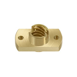 3D Printer Z Axis Trapezoid Motor Screw Nuts T8 Nut POM Nut Lead 8mm Pitch 2mm For Creality CR10 CR-10S Ender-3 Lead Screw B03C