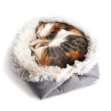 Cat Bed Pet Mat Dual Purpose Kennel Cat Mat Long Hair South Korean Velvet Cat Mattress Pet Bed Autumn And Winter Litter Mat