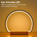 Modern LED Desk Lamp Bluetooth Speaker Table Light Wireless Charging Contact Bedside Night Lights for Kids Bedroom Decor