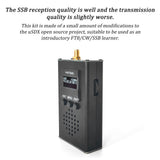0.5MHz~30MHz uSDX Portable Transceivers CW AM SSB Tri-Band Mini Radio Amateur Shortwave Transceivers 15 20 40M QRP Transceivers