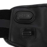 Pill Case Container Far Infrared Hot Compress Vibration Waist Massager Unisex Electric Heating Waist Massage Belt for
