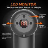 Deep Muscle Massage Gun Electric Massager Muscle Stimulator Pain Relief Body Slimming Fitness Percussion Massager LCD Display