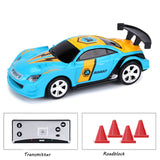 NY 1:58 Mini RC Car Battery Operated Racing Car Cans Package Machine Drift-buggy Bluetooth Radio Controlled Toy Gift for Kids