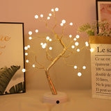 LED night light bonsai tree light sky full of stars lighting holiday lights home party wedding interior decoration night light