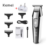 Kemei Shaver Wireless Rechargeable Electric Clipper Electric Shaver Men's Trimmer Styler Precision Trimming Machine Haircut Tool