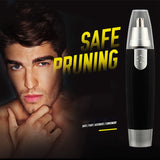3 Set Electric Nose Hair Trimmer,Men Multifunctional Portable Washable Electric Nose Hair Clipper Cleaning