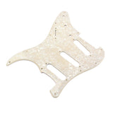 PVC Electric Guitar Pickguard Scratch Plate with Back Plate DIY