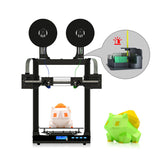 Artist-D Upgraded 3D Printer, Independent Dual-Nozzle Dual-Material Dual-Color Automatic Feeding 3D Model Printing Equipment