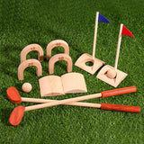 Educational Kids Golf Toys Set Boys Outdoor Sports Toy Child Yard Play Birthday Gifts for over 3-Year-Olds Girls Ball Set