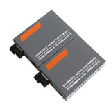 HTB-GS-03 A&amp;B 3pairs Gigabit Fiber Optical Media Converter 1000Mbps Single Mode Single Fiber SC Port External Power Supply