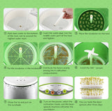 220V Electric Bean Sprouts Machine  Large Capacity Thermostat Green Seeds Growing Automatic Bean Sprout Machine