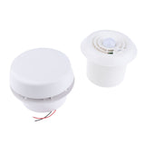 12V RV Motorhome Boat Air Vent Ventilation Ceiling Exhaust Fan Blower with LED Strong Wind 200CFM