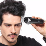 VGR Adjustable Hair Clipper Professional Electric Hair Trimmer Cordless Beard Hair Cutting Machine for Men Rechargeable USB