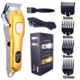 Electric Hair Clipper Rechargeable Low Noise Hair Trimmer Hair Cutting Machine Beard Shaver Trimer For Men Barber Hair Shaving