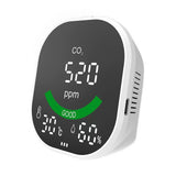 3 in 1 Air Quality Monitor Digital Display CO2 Temperature Humidity Tester USB Rechargeable Indoor Infrared Carbon Dioxide Meter